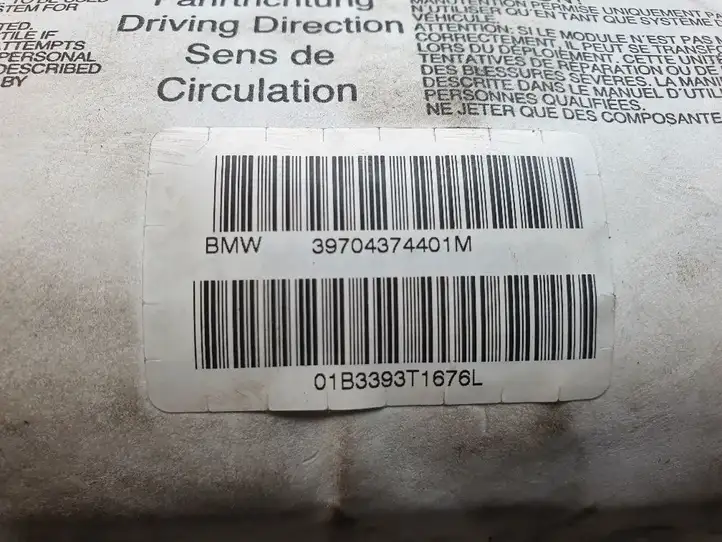 BMW 3 E46 (1998 - 2005) 39704374401M Подушка безопасности пассажира — фото 3