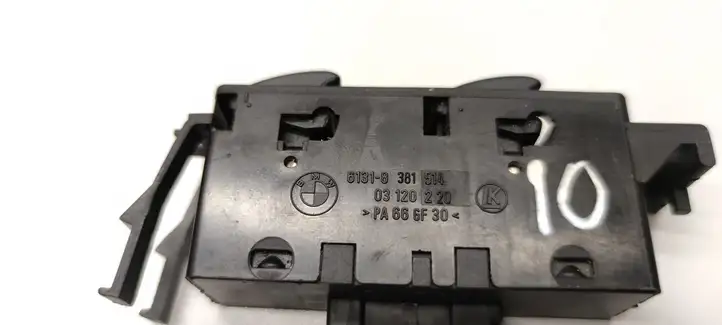 BMW 3 E46 (1998 - 2005) 61318381514 Кнопка стеклоподъемников — фото 3