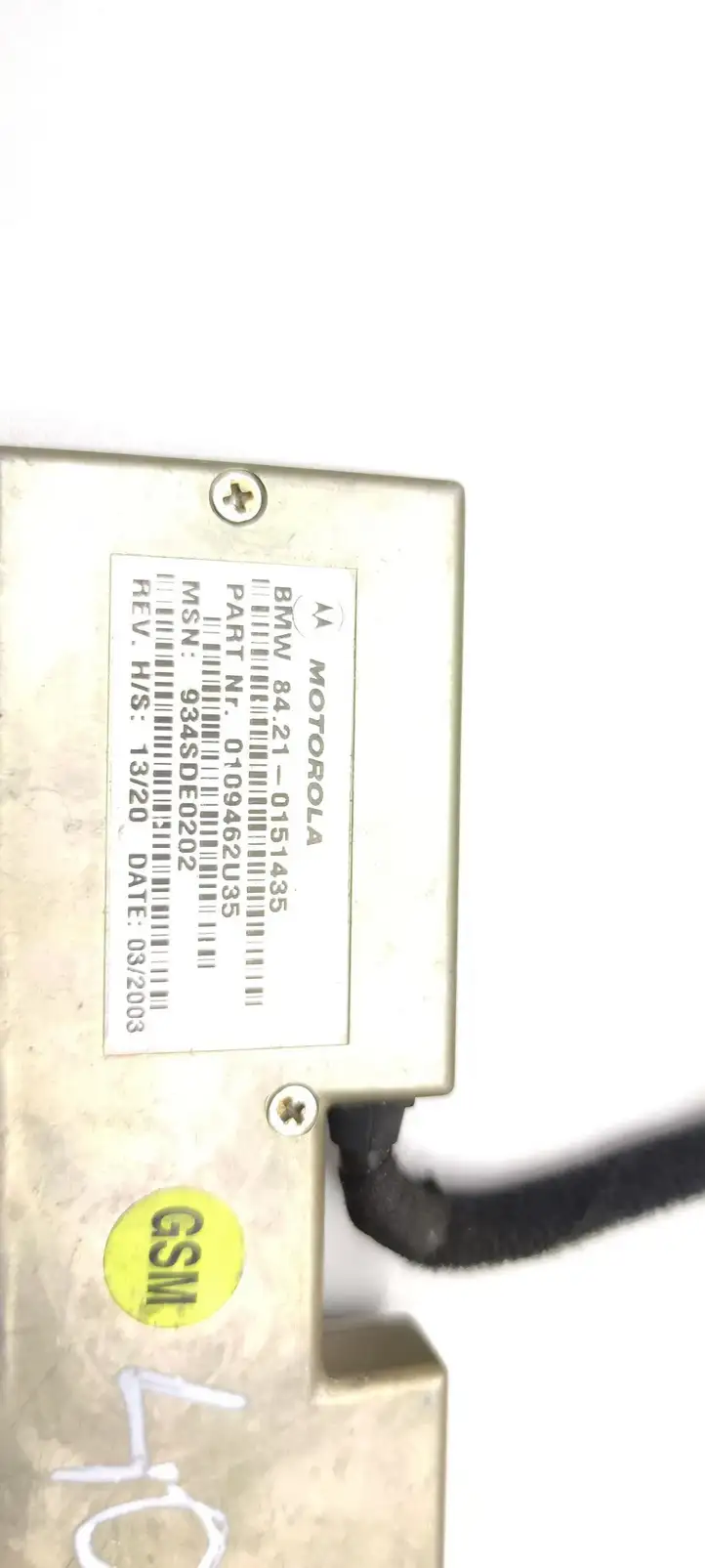 BMW 3 E46 (1998 - 2005) 0109462U35 Блок GSM — фото 3