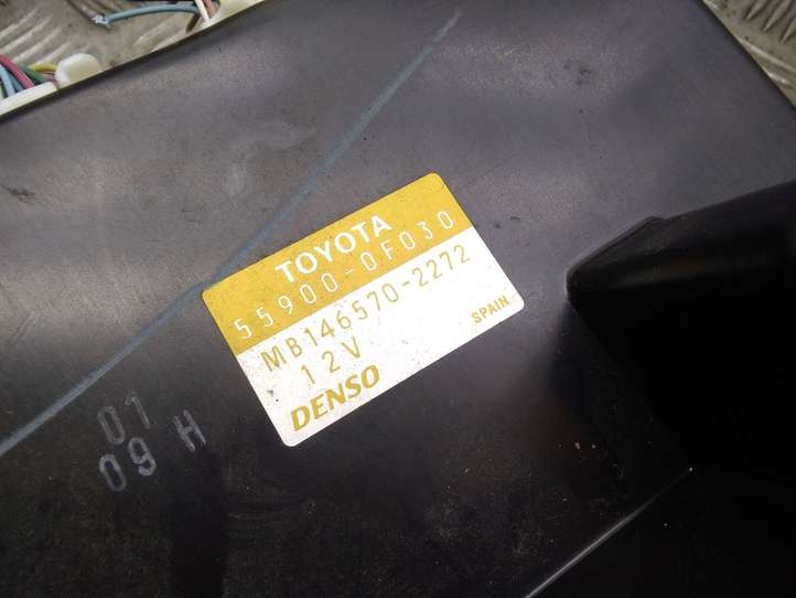 Toyota Corolla Verso AR10 (2004 - 2009)  559000F030 Блок управления кондиционера воздуха / климата/ печки (в салоне)