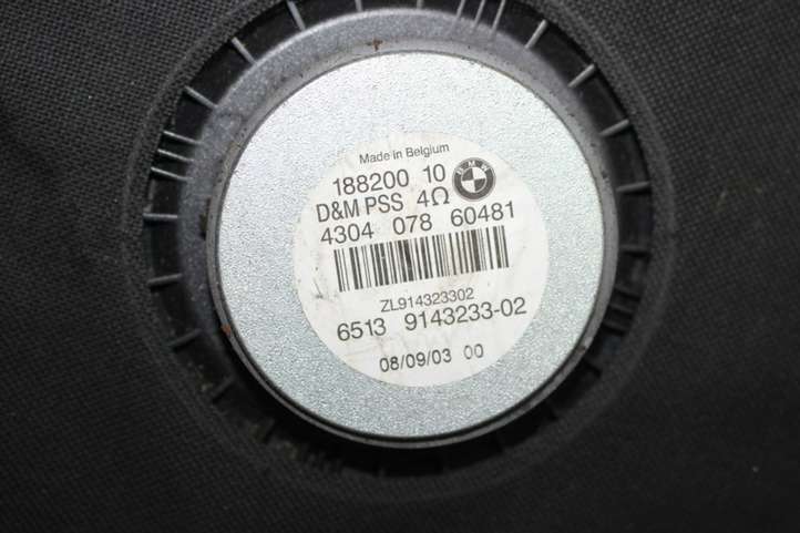 BMW 3 E90 E91 (2005 - 2012)  9143233 Громкоговоритель (громкоговорители) высокой частоты в передних дверях