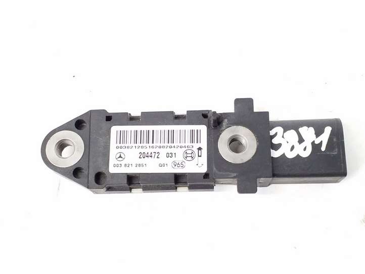 Mercedes-Benz SL R230 (2001 - 2012)  A0038212851 Датчик удара надувных подушек