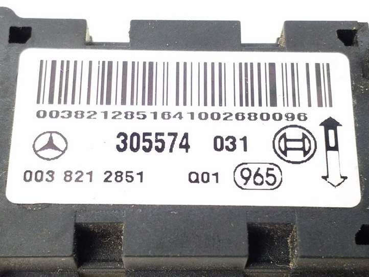 Mercedes-Benz SL R230 (2001 - 2012)  A0038212851 Датчик удара надувных подушек