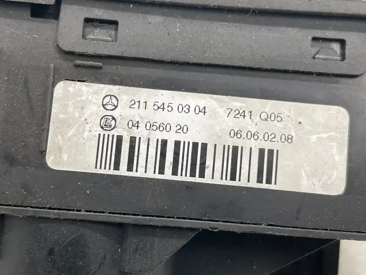 Mercedes-Benz E W211 (2002 - 2009) 2115450304 Включатель фонарей — фото 3
