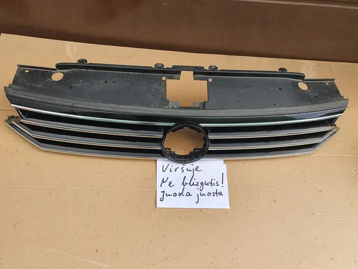 Volkswagen PASSAT B8 (2015 - ) 3G0853653D Верхняя решетка радиатора — фото 1