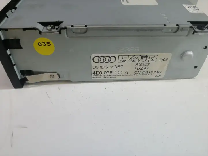 Audi A6 S6 C6 4F (2004 - 2008) 4E0035111A CD/DVD чейнджер — фото 2