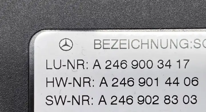 Mercedes-Benz A W176 (2012 - 2018) A2469028303 Блок управления тормозной системой — фото 2