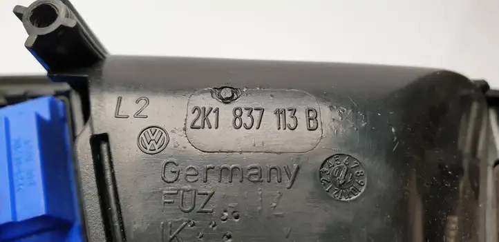 Volkswagen Caddy (2010 - 2015) 2K1837113B Включатель зеркал — фото 3