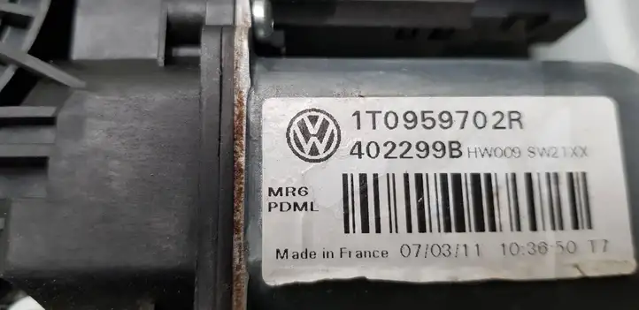 Volkswagen Caddy (2010 - 2015) 1T0837756M Электростеклоподъемник передний (комплект) — фото 8