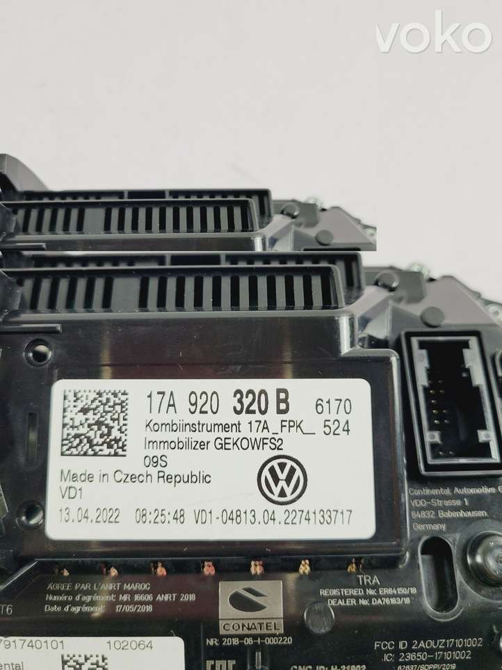 Volkswagen T-Roc (2017 - )  17A920320B Спидометр (приборный щиток)