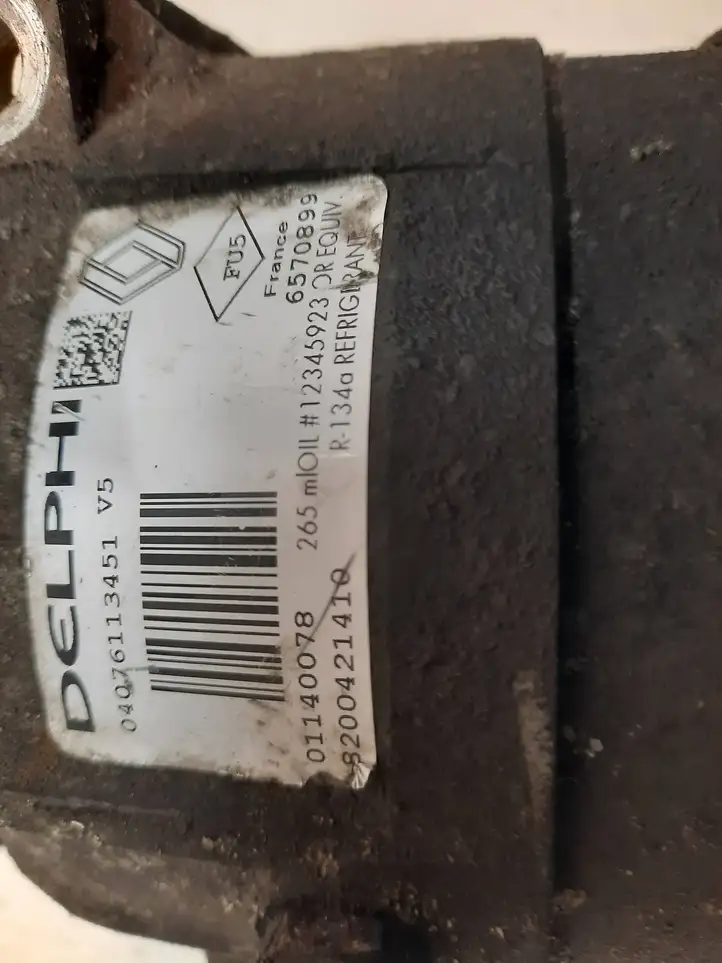 Renault Laguna II (2005 - 2007) 8200421410 Компрессор (насос) кондиционера воздуха — фото 2