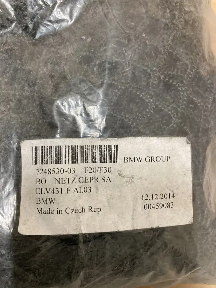 BMW 3 F30 F35 F31 (2012 - 2018) 724853003 Ящик для хранения в багажнике — фото 2