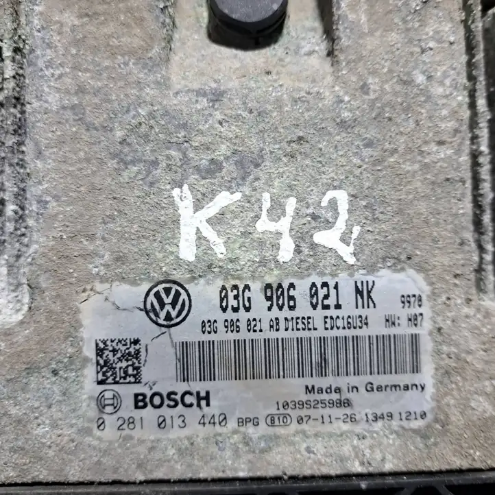 Volkswagen PASSAT B6 (2005 - 2010) 03G906021NK Блок управления двигателем (ЭБУ) — фото 2
