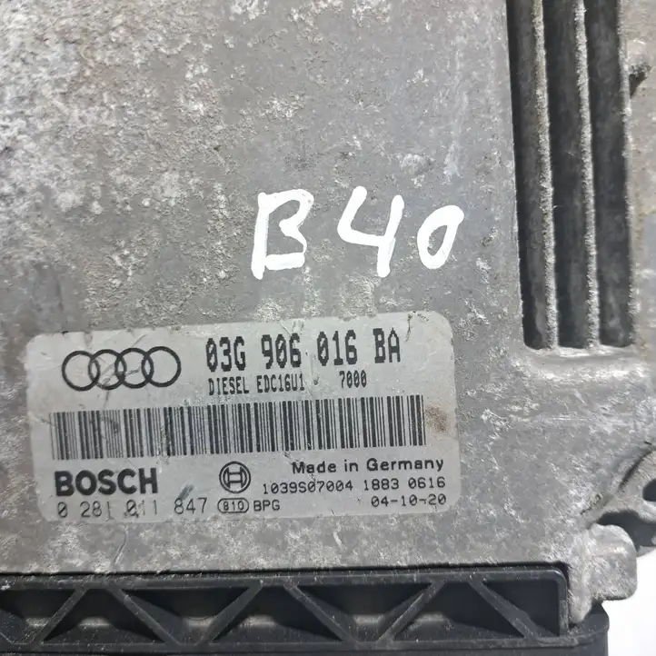 Audi A3/S3 8P (2004 - 2008) 03G906016BA Блок управления двигателем (ЭБУ) — фото 2