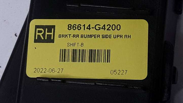 Hyundai i30 (2017 - )  86614G4200  Держатель заднего бампера (кронштейн)