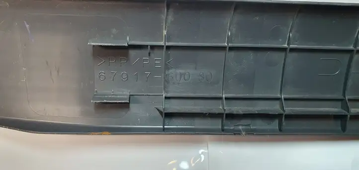 Toyota Land Cruiser (J120) (2002 - 2009) 6791760080 Внутренняя отделка заднего порога — фото 3