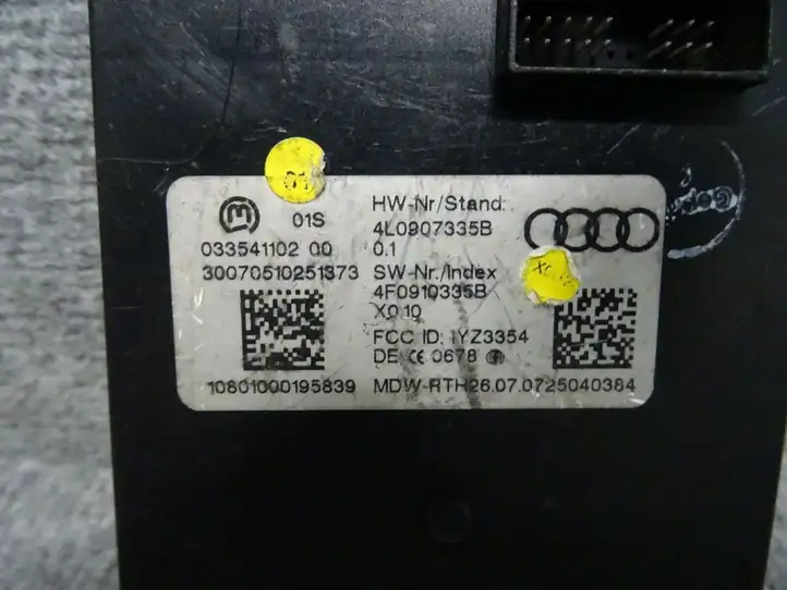 Audi Q7 4L (2005 - 2009) 4L0907335B Блок бесключевого доступа — фото 2