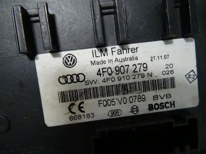 Audi A6 S6 C6 4F (2004 - 2008) 4F0907279 Модуль комфорта — фото 2