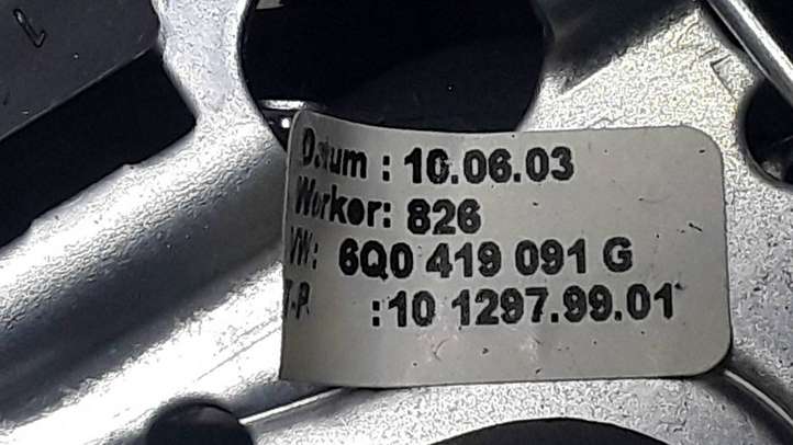 Volkswagen Polo (2001 - 2005)  6Q0419091G Руль