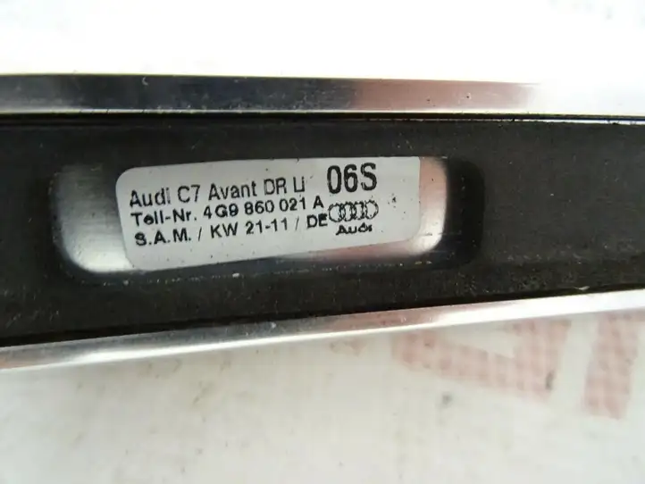 Audi A6 C7 (2011 - 2014) 4G9860022A Рейлинги крыши — фото 2
