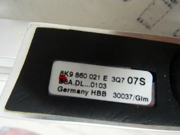 Audi A4 S4 B8 8K (2011 - 2015) 8K9860022E Рейлинги крыши — фото 5