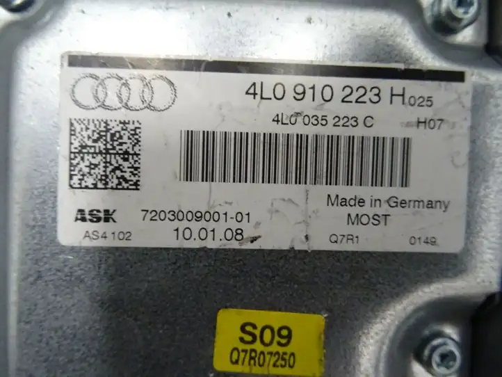Audi Q7 4L (2005 - 2009) 4L0910223H Усилитель звука — фото 7
