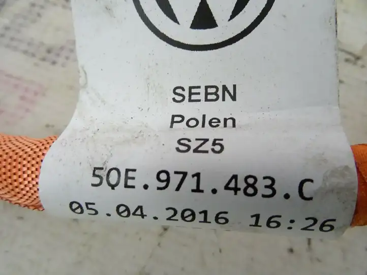 Volkswagen e-Golf (2017 - ) 5QE971483C Прочая электропроводка — фото 4