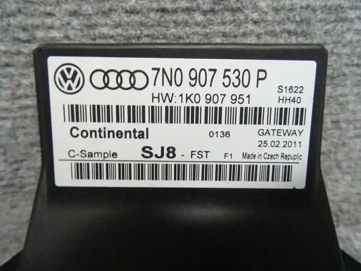 Skoda Octavia Mk3 (5E) (2013 - 2019) 7N0907530P Модуль Gateway — фото 2