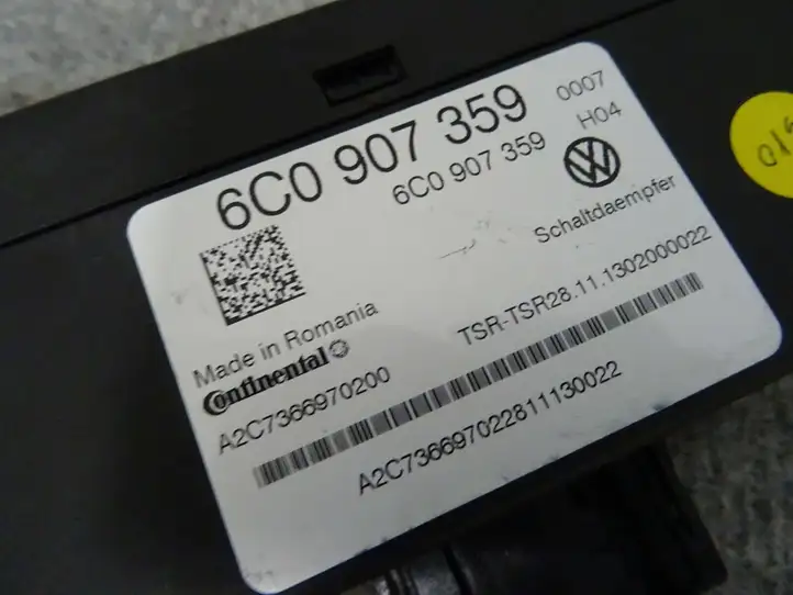 Volkswagen Polo V 6R (2009 - 2015) 6C0907359 Блок управления подвеской — фото 2
