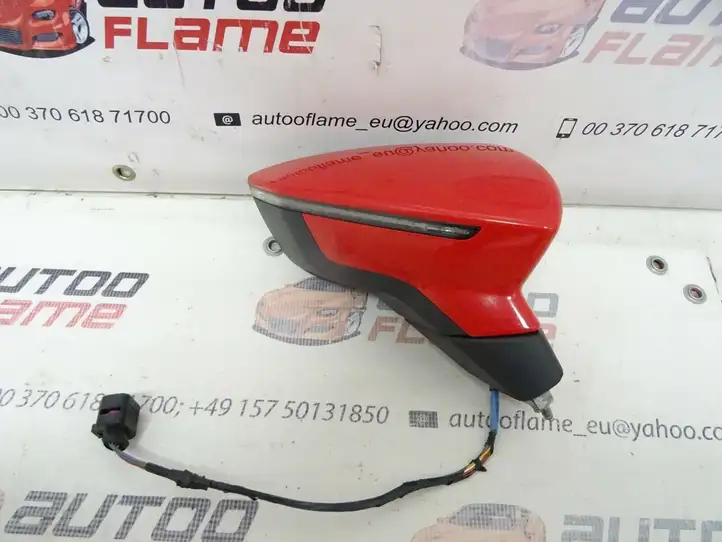 Seat Leon (5F) (2012 - 2019) Боковое зеркало с электроприводом — фото 1