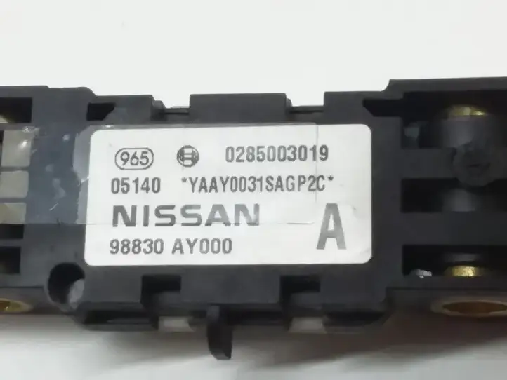 Nissan Primera (2001 - 2008) 98830AY000 Датчик удара SRS — фото 3