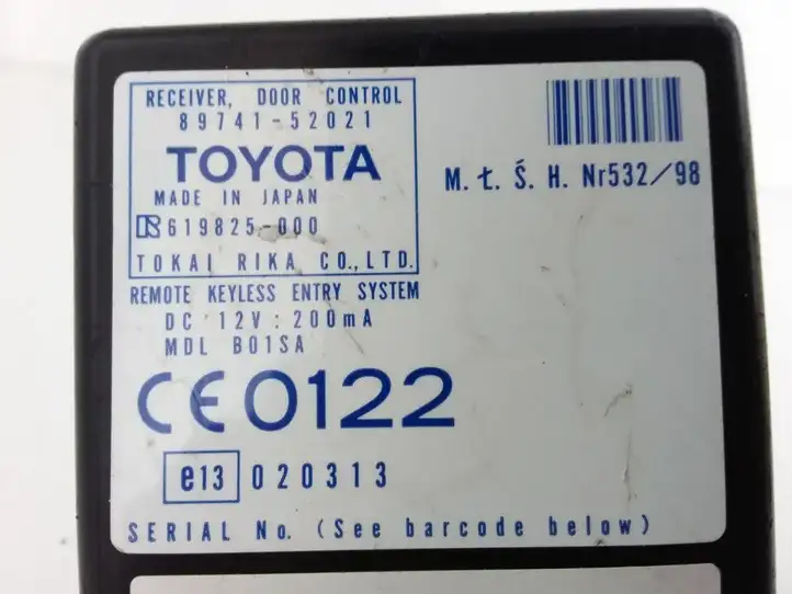 Toyota Yaris Verso (1999 - 2005) 8974152021 Блок управления дверью — фото 4