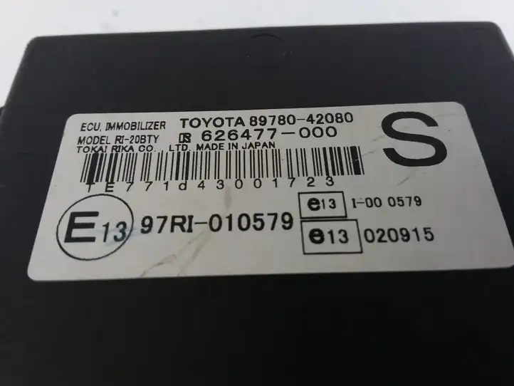 Toyota RAV 4 (XA20) (2000 - 2005) 8978042080 Блок иммобилайзера — фото 4