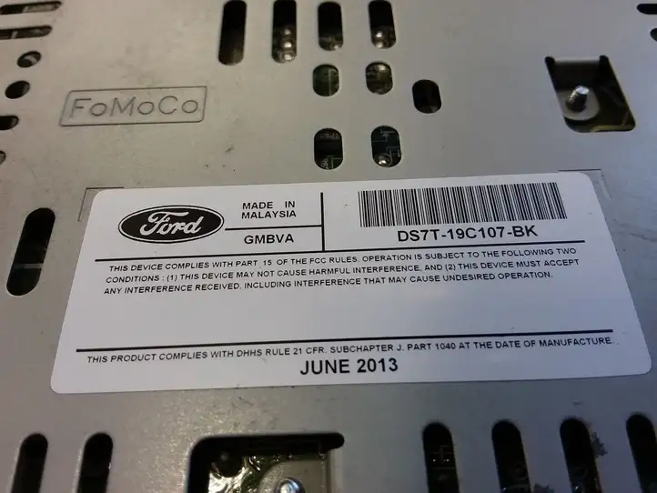 Ford Fusion II (2013 - ) DS7T14F239BR Магнитола / мультимедийная система — фото 8