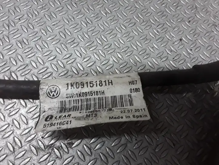 Volkswagen PASSAT B7 (2011 - 2014) 1K0915181K Минусовой провод аккумулятора — фото 2