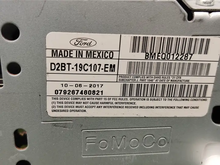 Ford Fiesta (2013 - 2017) D2BT19C107EM Магнитола / мультимедийная система — фото 2