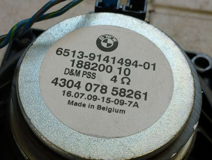 BMW 1 E81 E87 (2004 - 2011)  6513914149401 Громкоговоритель (громкоговорители) высокой частоты в передних дверях