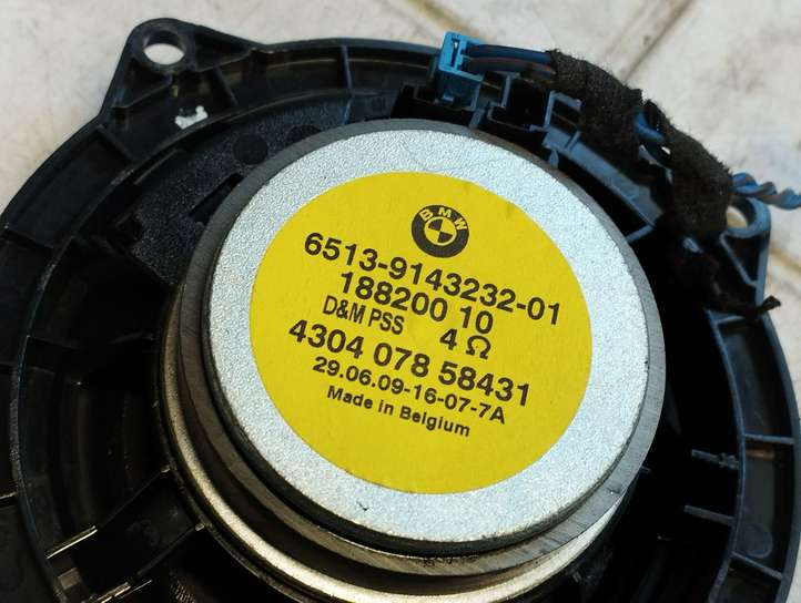 BMW 1 E81 E87 (2004 - 2011)  6513914323201 Громкоговоритель (громкоговорители) высокой частоты в передних дверях