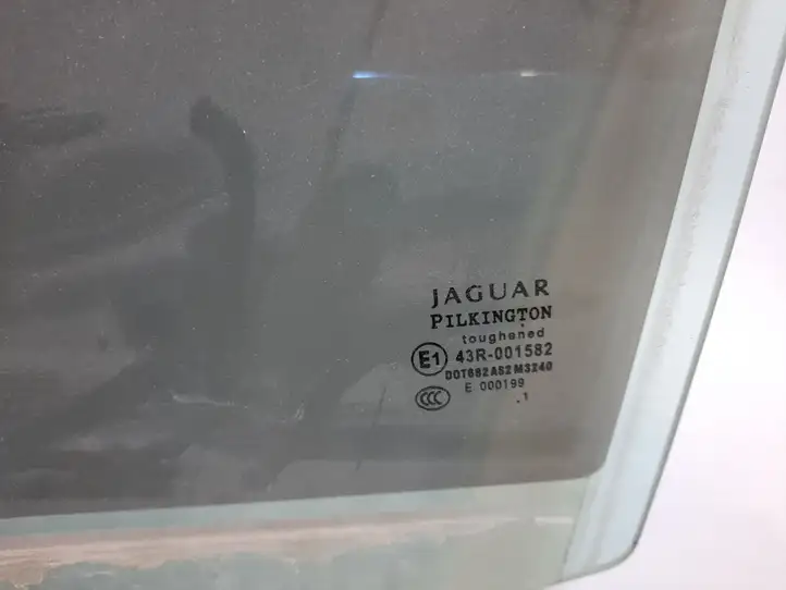 Jaguar XF (2007 - 2015) 43R001582 Стекло задней двери — фото 2