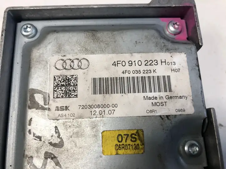 Audi A6 S6 C6 4F (2004 - 2008) 4F0910223H Усилитель звука — фото 5