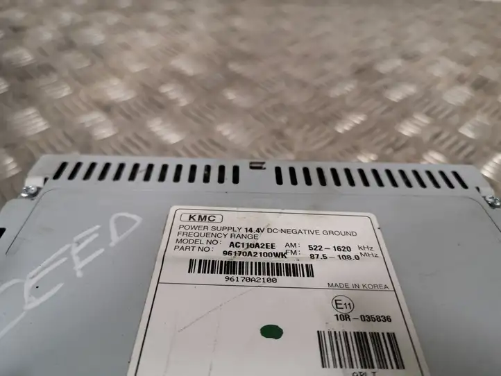 Kia Ceed (2012 - 2015) 96170A2100WK Магнитола / мультимедийная система — фото 3