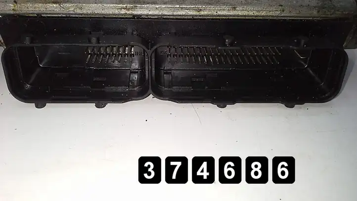 Opel Astra G (1998 - 2004) 2000d .09180353 0281001971 Блок управления двигателем (ЭБУ) — фото 3