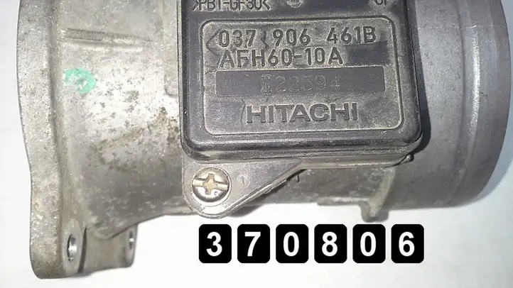 Audi A4 S4 B5 8D (1999 - 2001) 1800t 037906461b Датчик массового расхода воздуха — фото 5