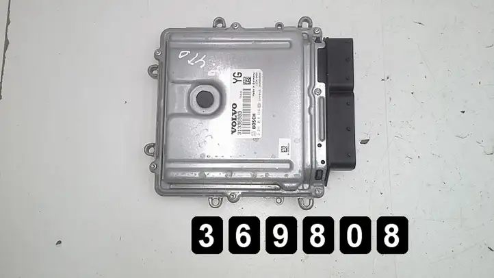 Volvo XC60 (2008 - 2013) # 2400TD 31336983 0281018414 Блок управления двигателем (ЭБУ) — фото 1