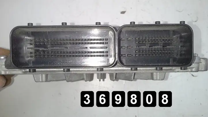 Volvo XC60 (2008 - 2013) # 2400TD 31336983 0281018414 Блок управления двигателем (ЭБУ) — фото 4