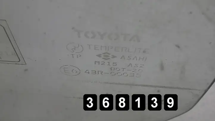 Toyota Celica T230 (1999 - 2006) 43r-00035 as2 Стекло передней двери — фото 3
