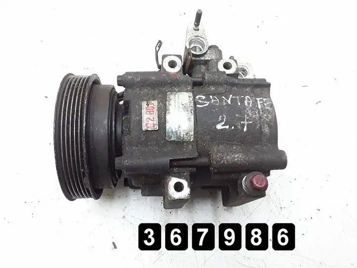 Hyundai Santa Fe (2000 - 2005) 2700petrol cawab-05 Компрессор (насос) кондиционера воздуха — фото 1