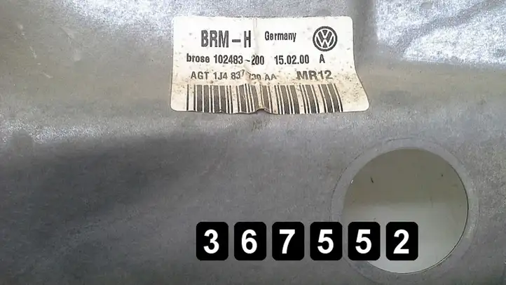 Volkswagen Bora (1998 - 2005) 1j4837756f Электростеклоподъемник передний (комплект) — фото 6