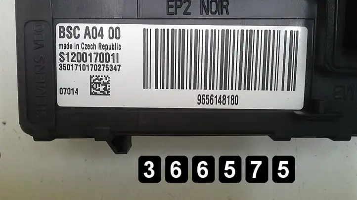 Citroen C6 (2005 - 2012) 2700HDI S120017001I 9656148180 Блок управления двигателем (ЭБУ) — фото 4