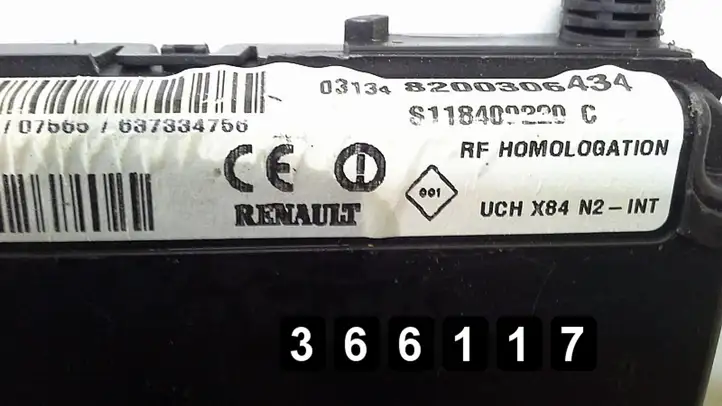 Renault Megane II (2002 - 2005) 1900dci 8200310863 0281011549 Блок управления двигателем (ЭБУ) — фото 6